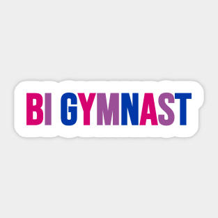 BI GYMNAST Sticker